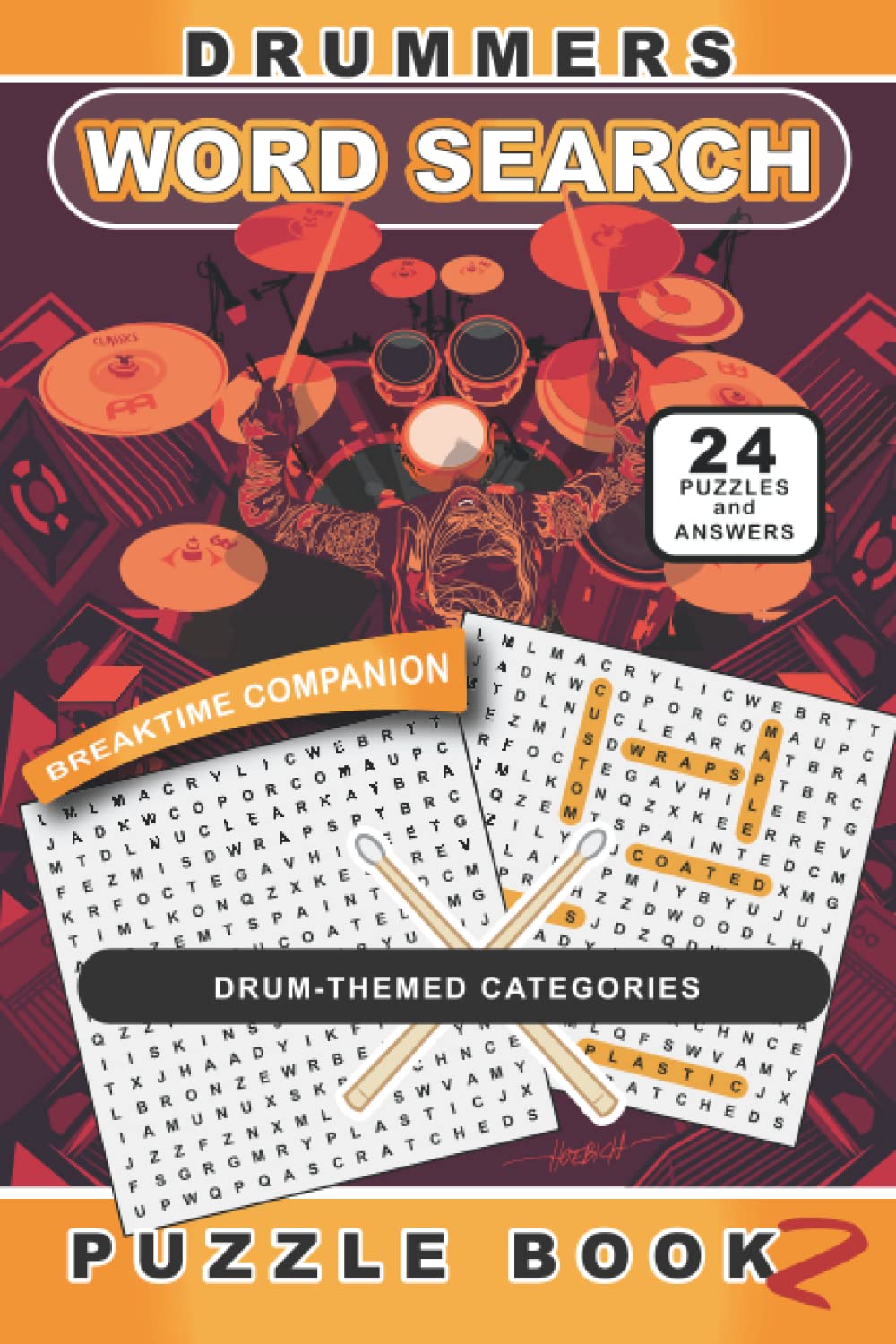 Drummers Word Search Puzzle Book II: Drum-Themed Categories