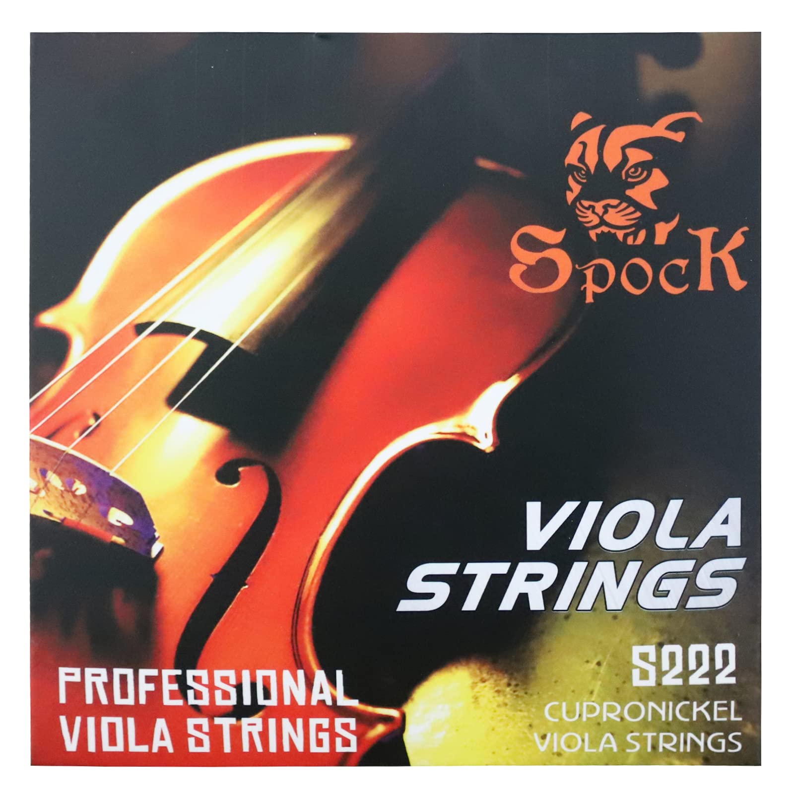 RAUYIVANYViola strings set.Nickel-plated balls&stainless steel copper-nickel alloy wound, Medium tension,Suitable for practice and stage performances