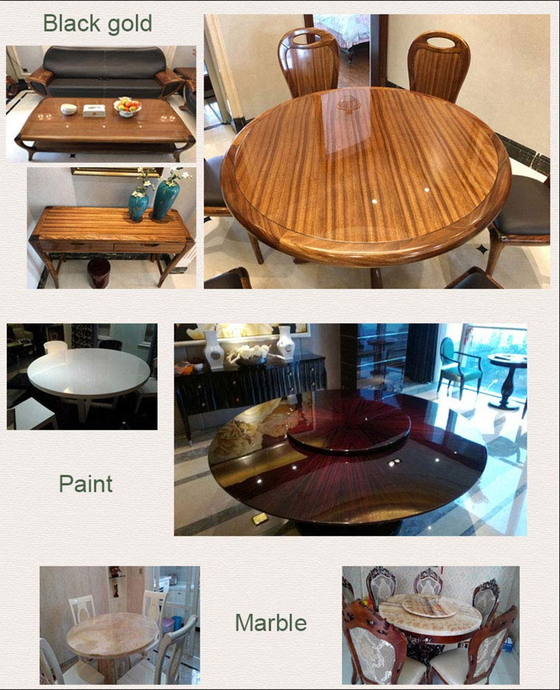 Möbel-Schutzfolie, 4 mm breit, 100 cm breit, transparent, Marmor-Tischabdeckung für Zuhause, Hochtemperatur, selbstklebend, Kindersicherheitswerkzeug, 5 m Rolle