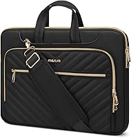 Vista 1 de MOSISO 360 Protective Laptop Shoulder Bag,15-15.6 inch Computer Bag Compatible with MacBook Pro 16, HP, Dell, Asus Notebook,Messenger Briefcase with