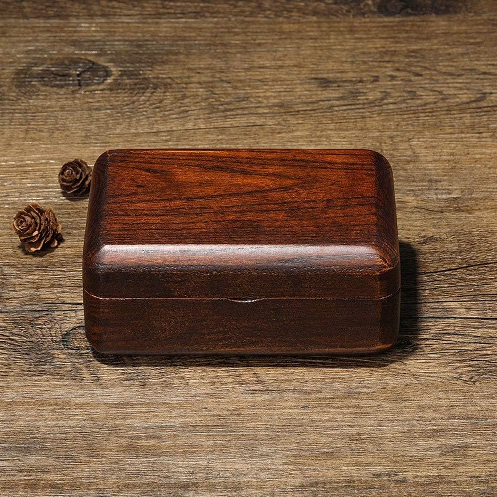 Jewellery Box Gift for Women Jewelry Boxes Jewelry Box Wooden Suitcase Simple Portable with Mirror Classic Velvet Storage Box for Ring Necklace New Presents