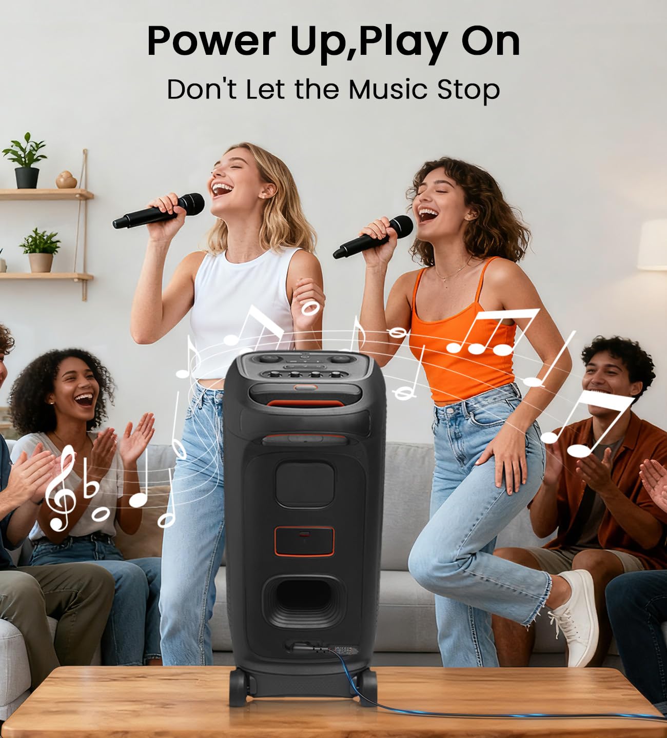 Amazon | Bicmice 電源コード JBL PartyBox Speaker 110/520/710/720