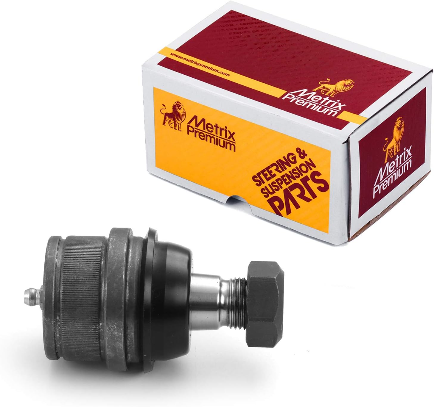 Metrix Premium Chassis Parts - Front Lower Ball Joint Fits 89-91 Chevrolet V1500 Suburban, 84-89 Dodge W100, 72-96 Ford Bronco, 71-84 GMC Jimmy, 74-83 Jeep Cherokee, K8195T, Made in Europe