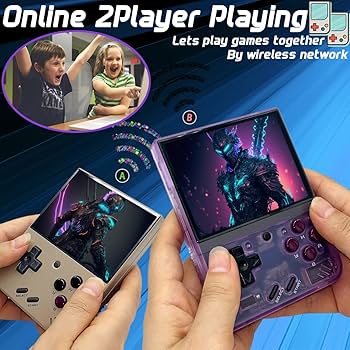 ビデオゲームレトロミニハンドヘルドゲーム Amazon | ReignSword レトロハンドヘルドロッカーゲーム機、ミニ