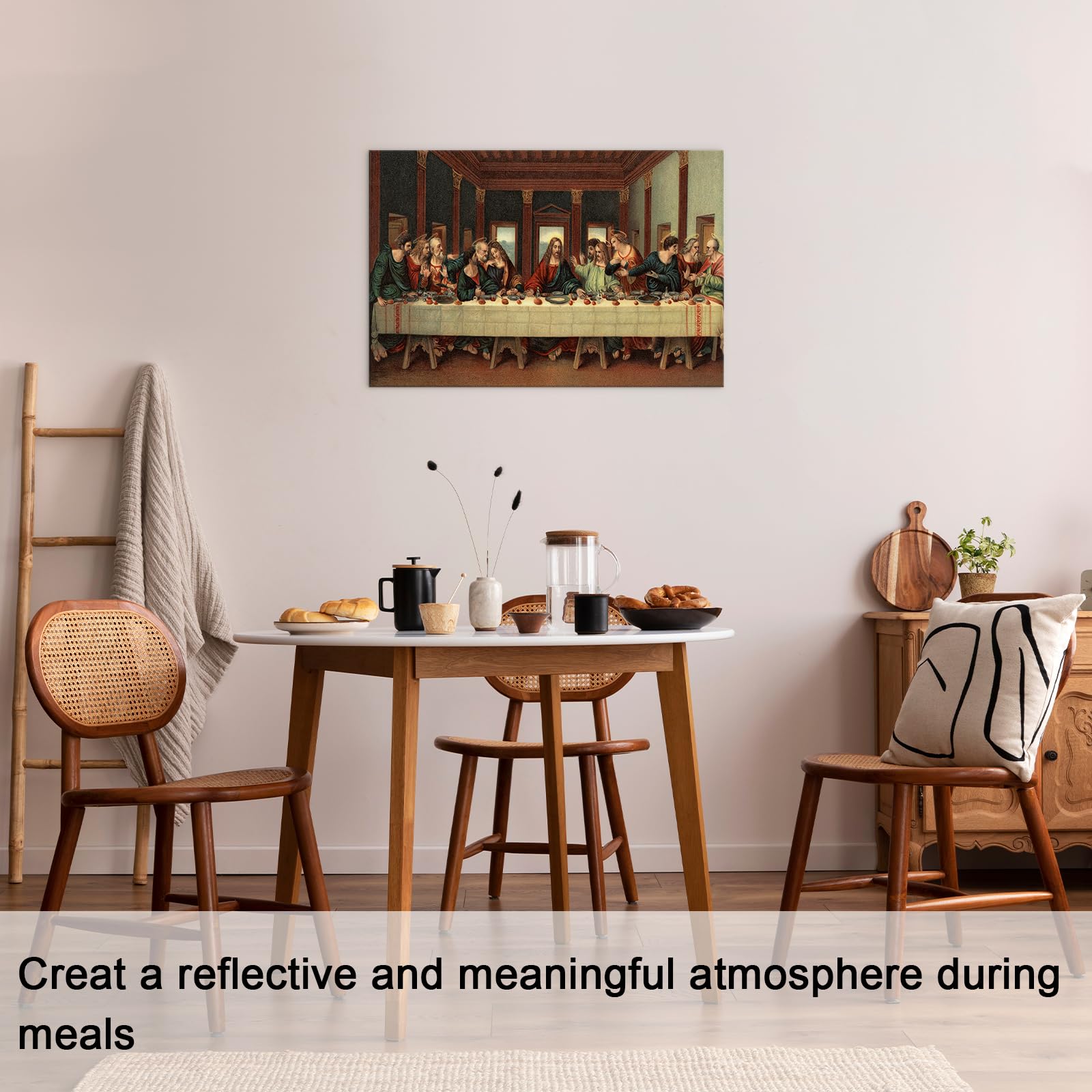 YOUHONG 5 Piezas De Pintura De La última Cena Cristiana De Jesús Cuadros De  Leonardo Da, image size:1600x1600