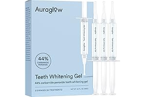 AuraGlow Zoom Day White 44% Carbamide Peroxide Teeth Whitening Gel Syringe