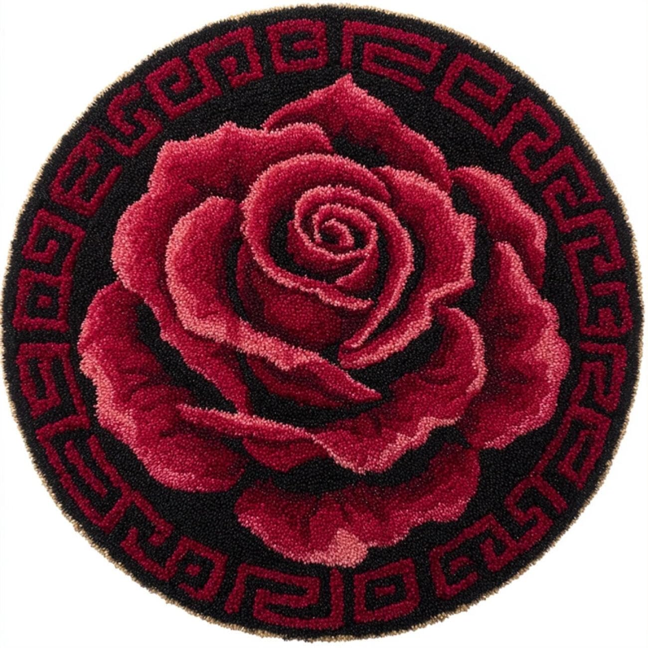 Kitquiver Tapestry Kits for Adults Red Roses 80x80cm
