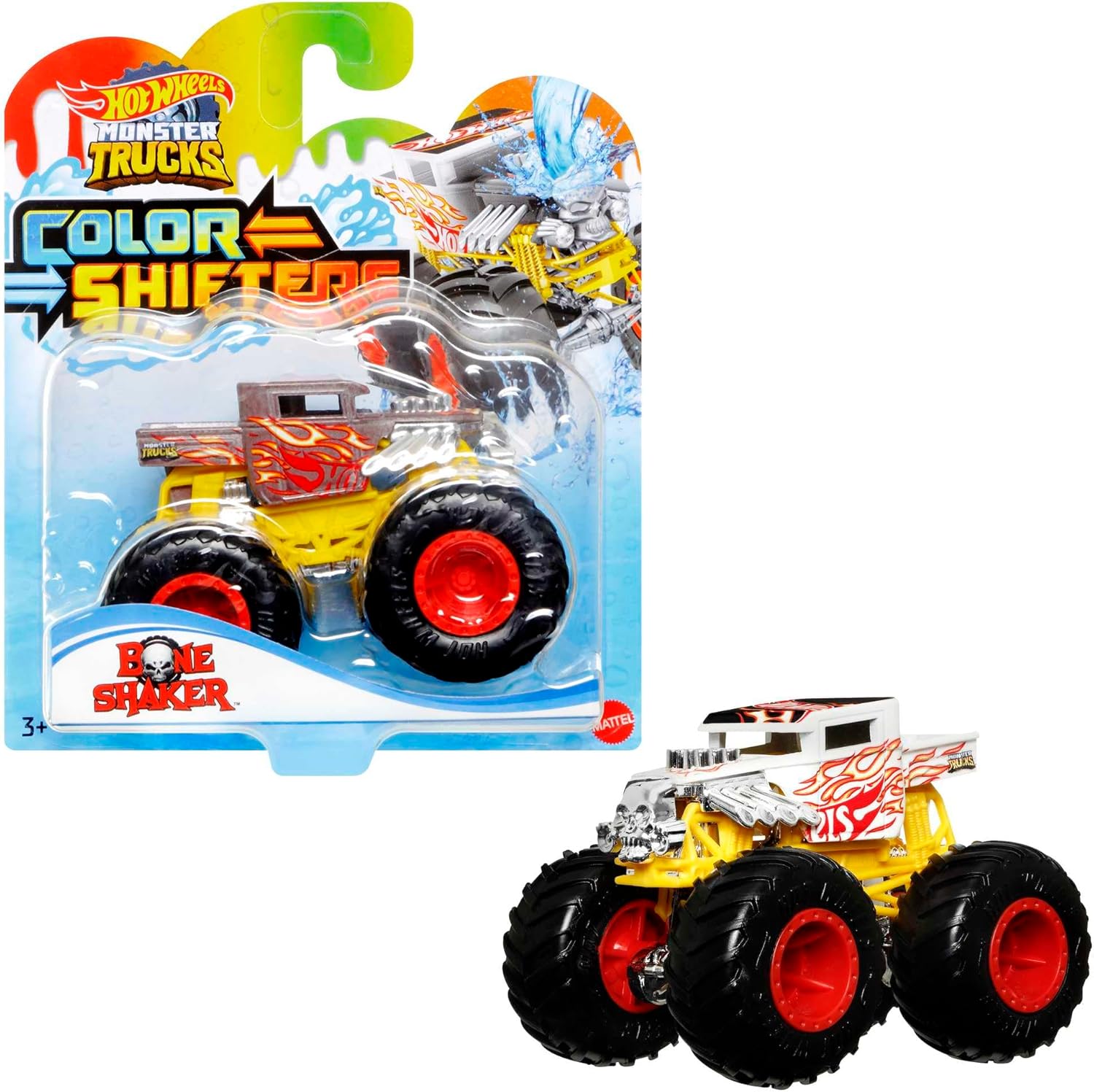 Hot Wheels Monster Trucks Color Shifter Car Toy Assortment 3 Years