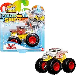 Hot Wheels, Monster Trucks, Carro Surpresa, Color Shifters, Carrinhos para Meninos, A Partir de 3 Anos (Vem com 1 unidade. Não é Possível Escolher o Modelo.)