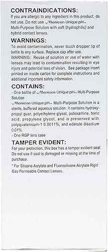 Miniatura 5 de Box O' Mart Menicon - Solución multiusos de pH único de 4 onzas y removedor de lentes DMV, paquete de 2 artículos