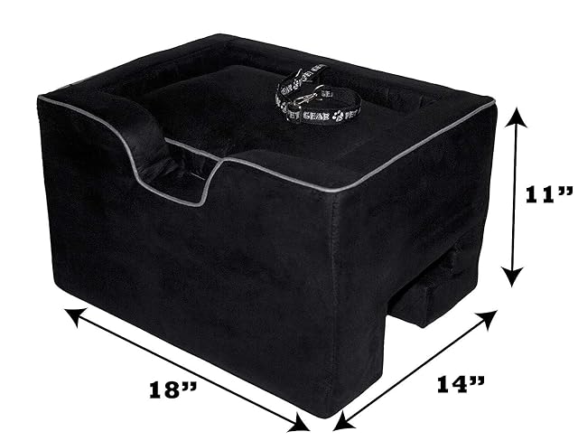 Foto 3 de 3 de Pet Gear Lookout - Asiento Elevador de Coche, Almohada cómoda extraíble, Correa de Seguridad incluida, se…