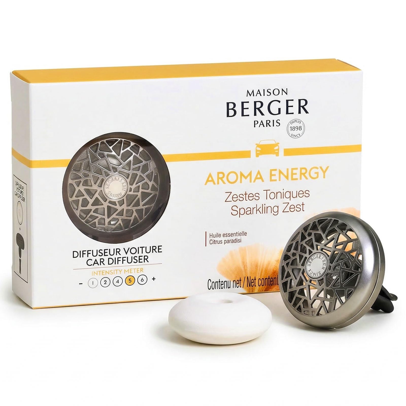 MAISON BERGER - Conjunto de difusor de clipe de ventilação