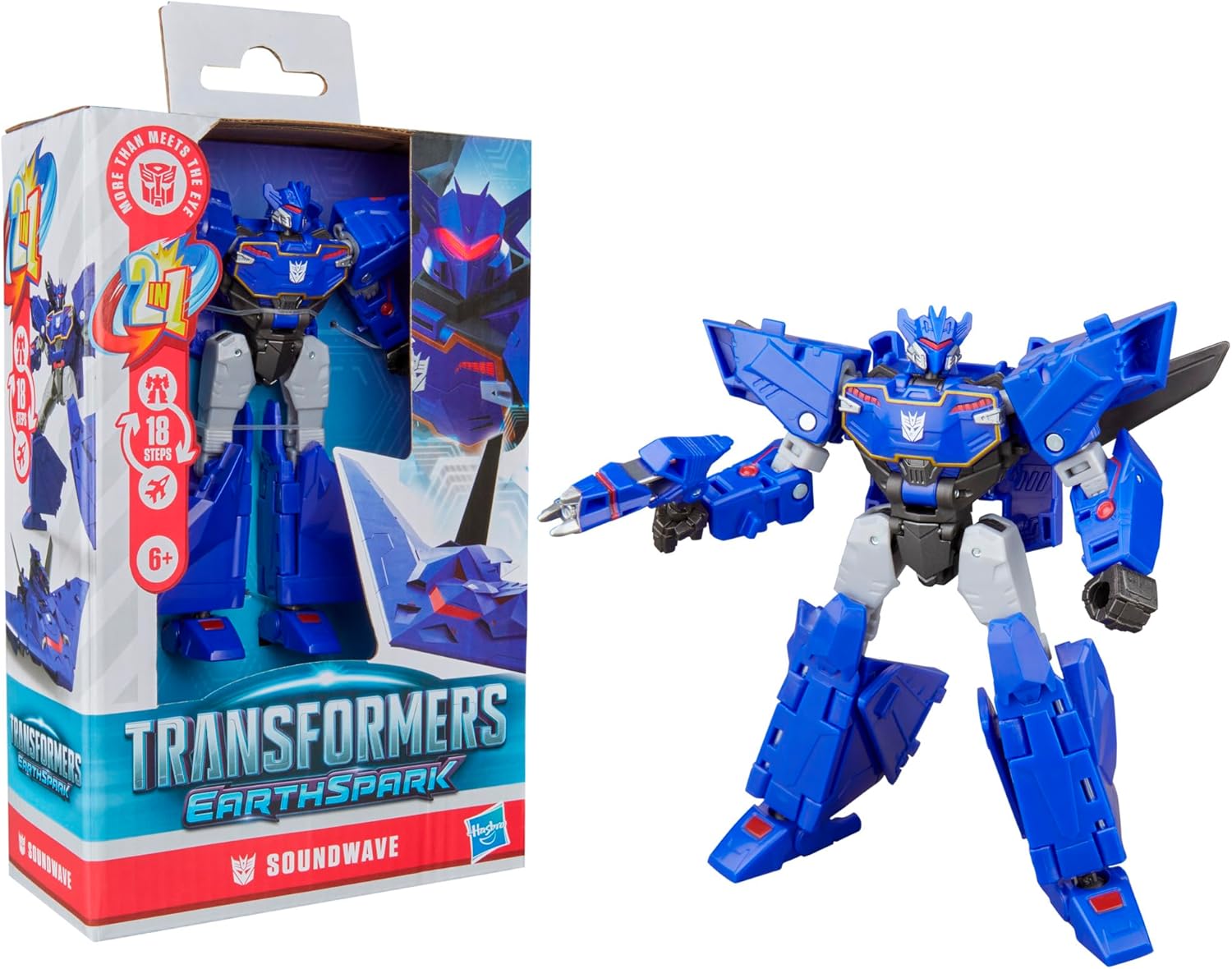 Transformers TRA EARTHSPARK Deluxe Soundwave