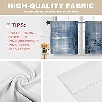 Vista 777 de Cenefas de cocina modernas con patrón de cobre marrón dorado para ventanas, cenefas opacas abstractas de marcas de arañazos y cortinas opacas