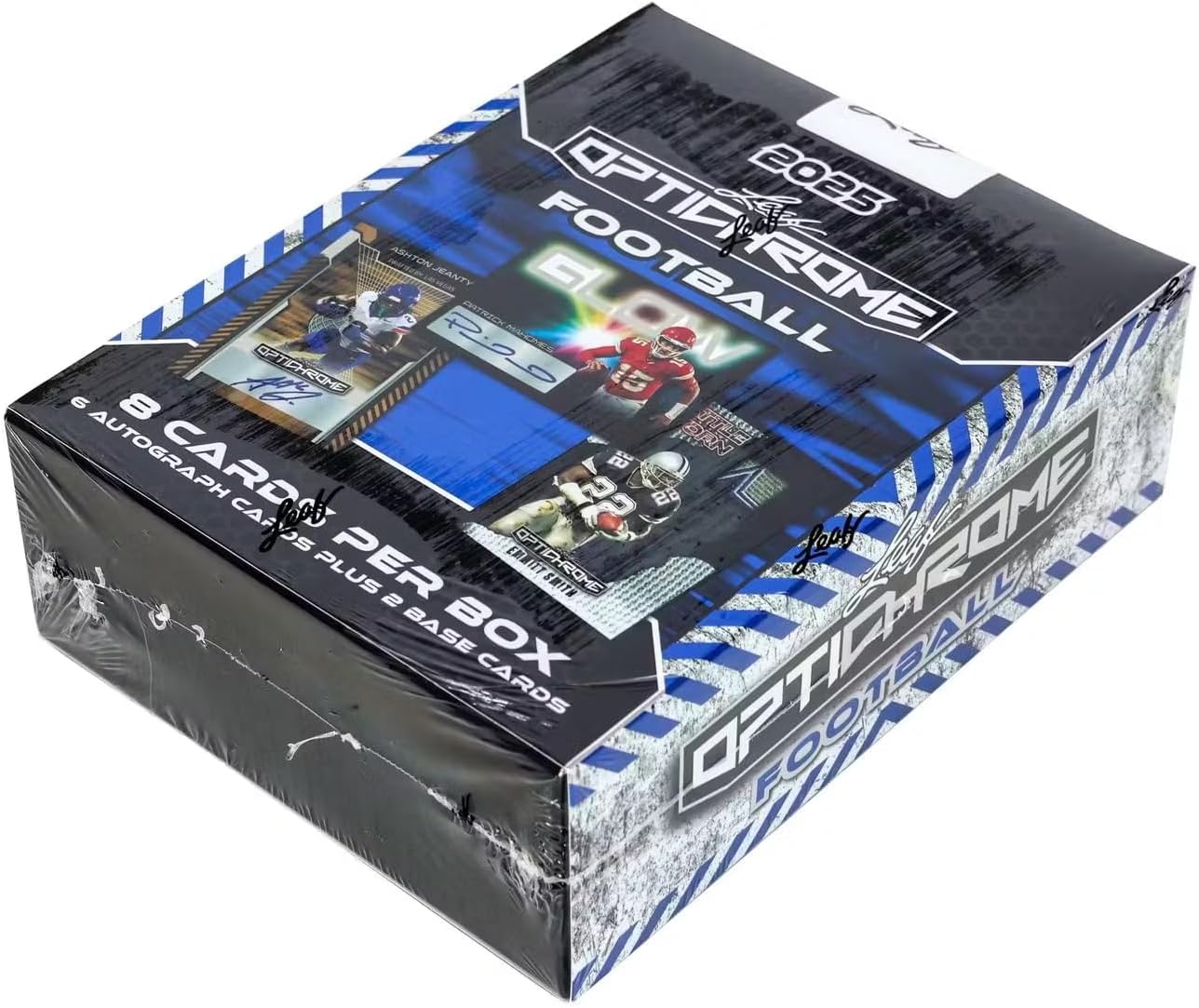2025 Leaf Optichrome Football Hobby Trading Card Box (6 Autographed Cards per Box!)