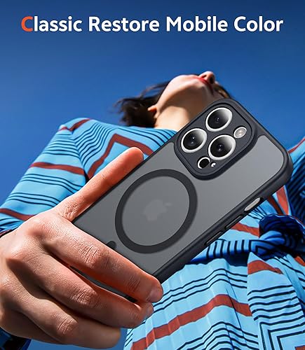 Miniatura 274 de Fntcase Funda para iPhone 15 Plus y 14 Plus de 6.7 pulgadas, magnética, a prueba de golpes de grado militar, antiamarilleo, delgada, protectora