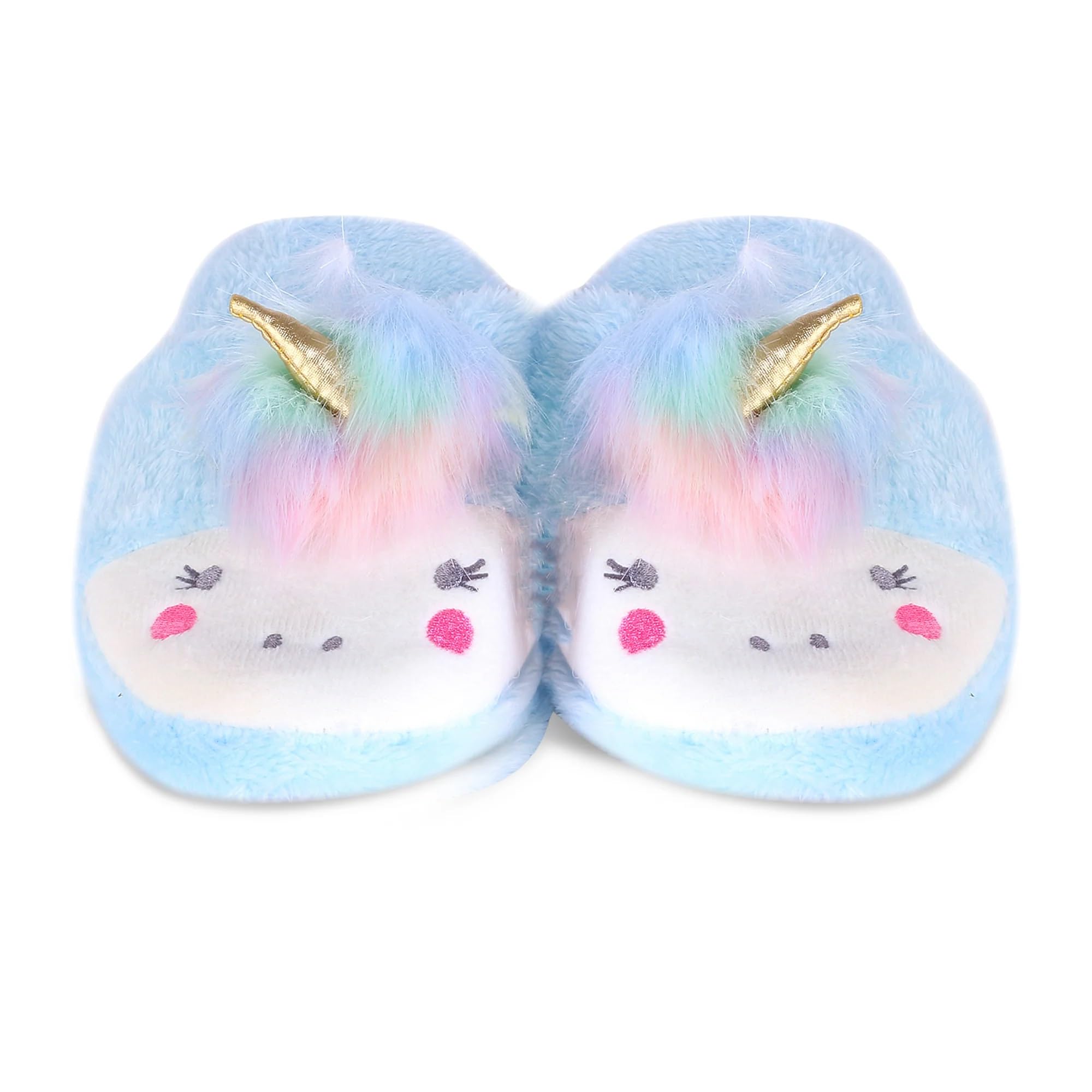 HAMSTER LONDON Furry Slipper Unicorn - Cozy Comfort for Your Feet! Size - Medium, Blue (B0D14XYJP3) Amazon Price History, Amazon Price Tracker