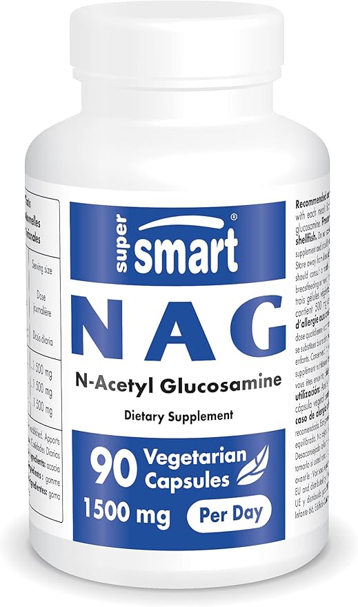 Supersmart NAG 1,500 mg (NAcetyl Glucosamine) Per Day