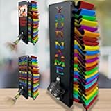 WBgjsnklbnl Custom Can Cooler Holder with Bottle Opener Personalized Beer Bottle Sleeves Dispenser Metal Holder Engraved Text Wall Mounted for Birthday Party Wedding Gifts