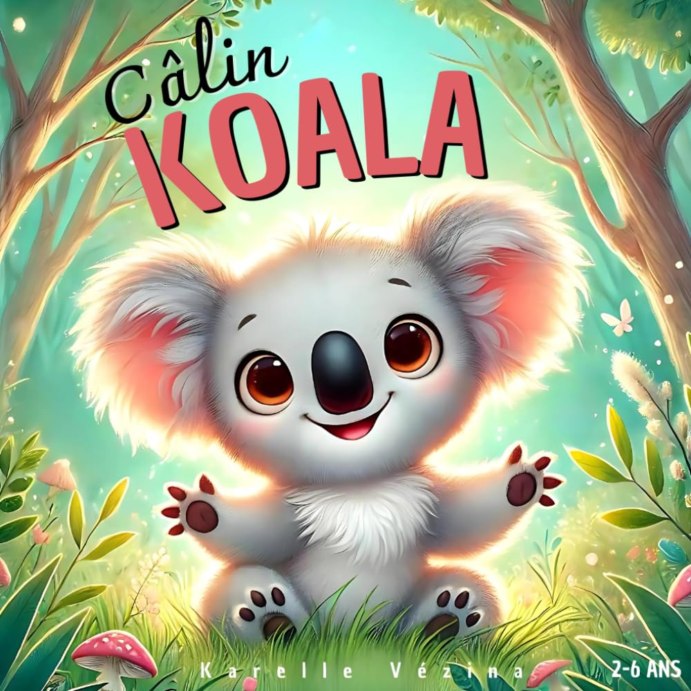 Câlin Koala, livre pour enfant en français, 2 à 6 ans: Histoire du soir pour enfants