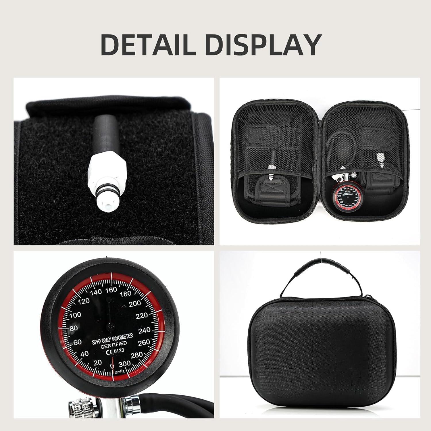 BFR Blood Flow Restriction Bands 4 Workout Bands for Arms Legs, Muscle Building Occlusion Bands Without Weightlifting Fitness Body Building Occlusion Training Pump (2 Arm Bands+ 2 Leg Bands), Black