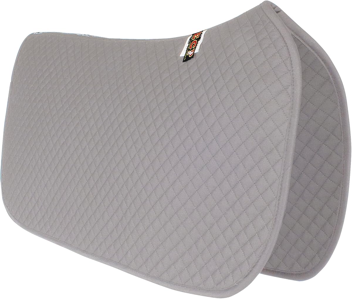 All Purpose Diamond Quilted Western Saddle Pad for Injury Prevention, Breathable, Hypoallergenic, Shock-Absorbing Cushion for Horse Comfort