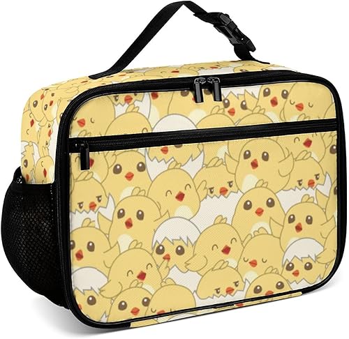 Lonchera reutilizable para pollitos de bebé, bolsa de almuerzo aislada, bolsa enfriadora, lonchera para comida y alimentos, bolsa de mano para