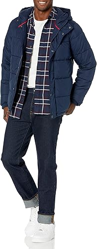 Miniatura 5 de Tienda Essentials Mens Heavyweight Hooded Puffer Coat