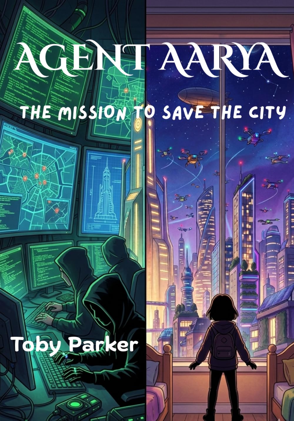 AGENT AARYA - THE MISSION TO SAVE THE CITY: Saving Dextasyn Before it Goes Dark | Mystery Suspense Spy Thriller Series for Kids ages 6-10 | ... Gadgets, and Race Against Time to Save City