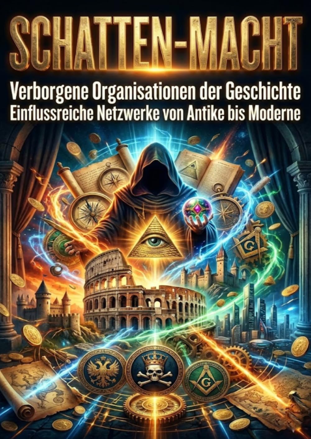 Schatten-Macht: Verborgene Organisationen der Geschichte: Einflussreiche Netzwerke von Antike bis Moderne