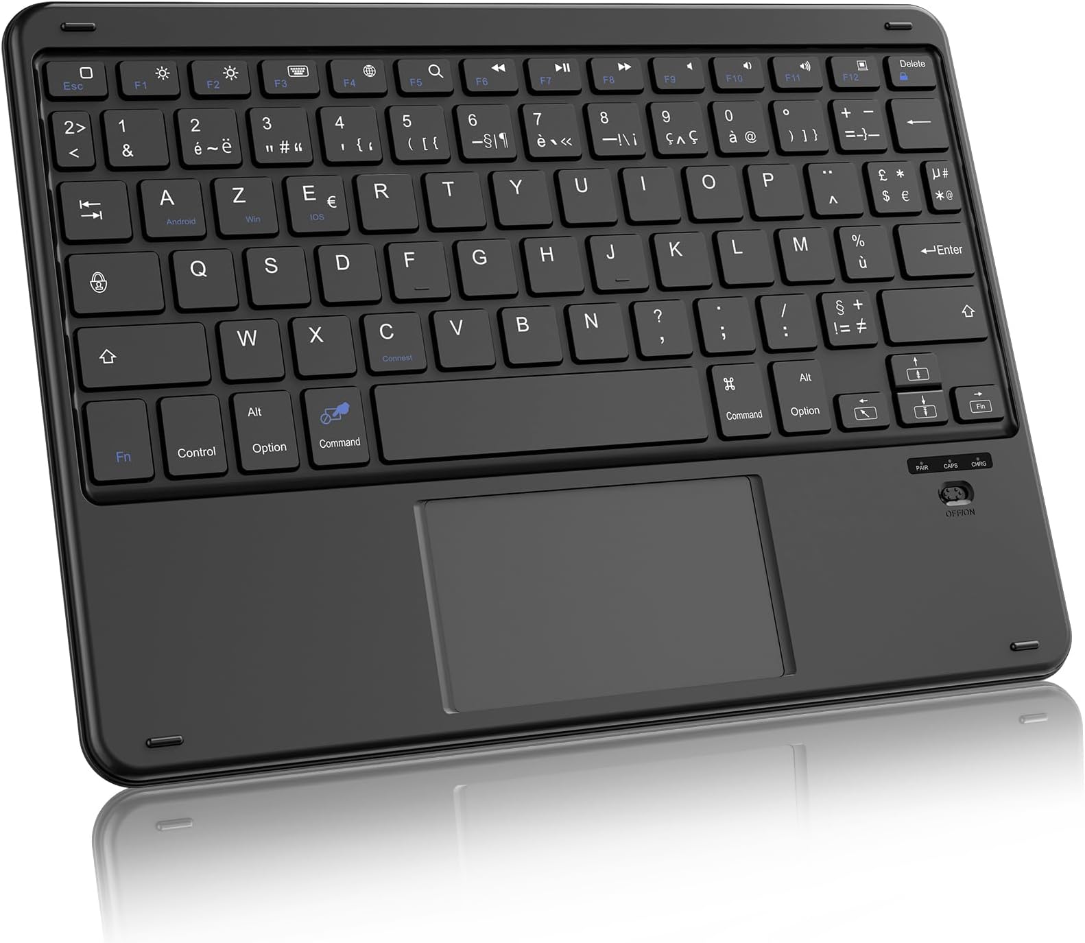 Tastiera Bluetooth Universale APM – Sottile E Leggera – Azerty – Compatibile Con Tablet, Smartphone, Console