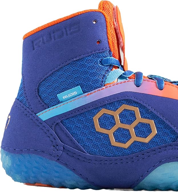 Adult Wrestling Shoes by RUDIS - Alpha 2.0 in World Wide Navy