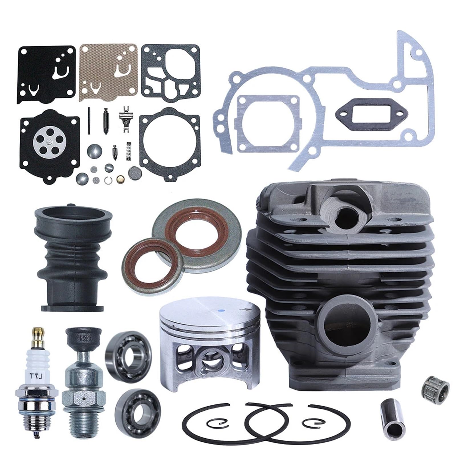 56mm Diameter Cylinder Piston Assembly Fit For Stihl MS660 MS 660 066 Big Bore Petrol Chainsaw Spare Parts