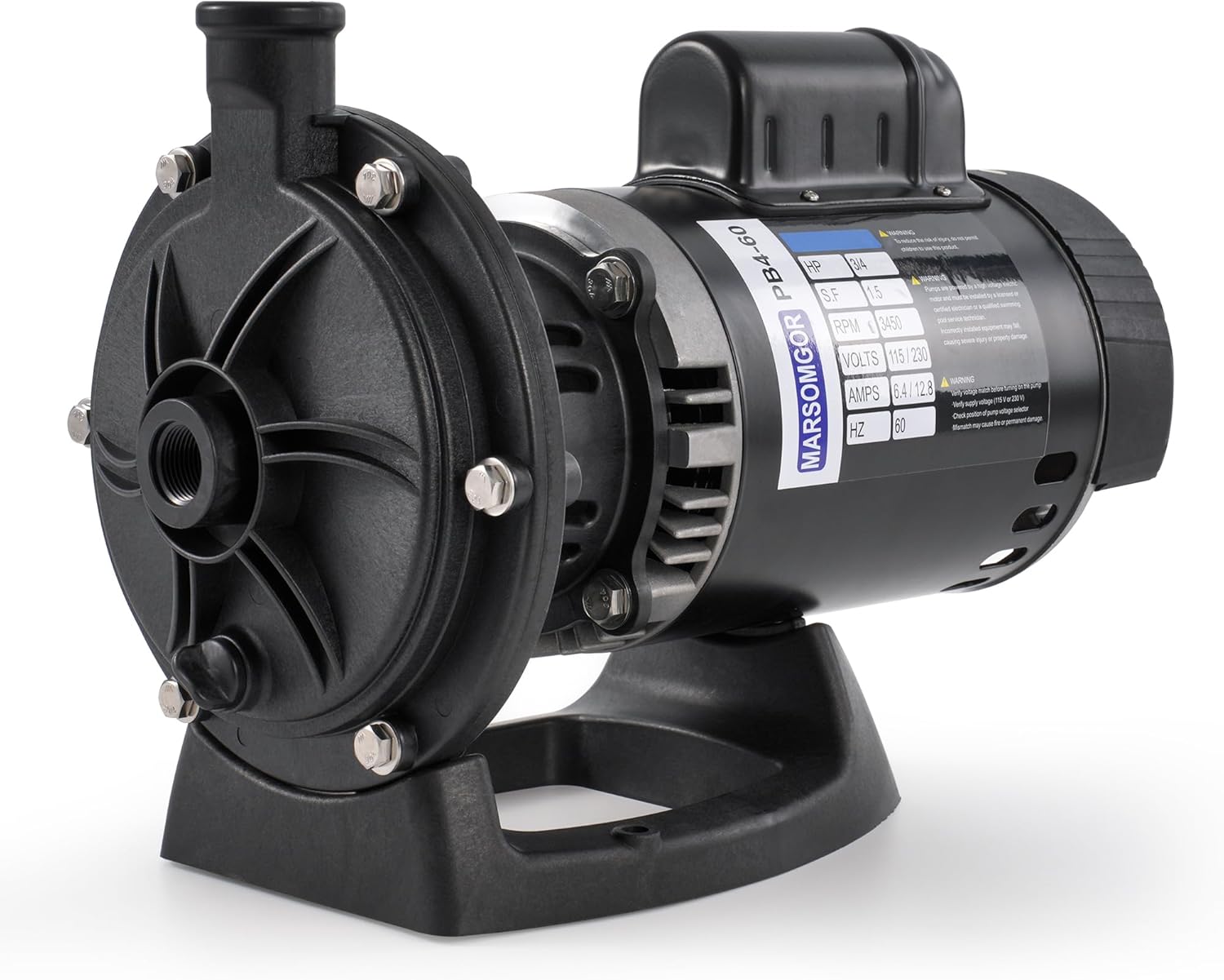Upgraded Anti-Leak PB4-60 Booster Pump 3/4 HP, 115V/230V Knob-type Dual Voltage switching, 60HZ, Replacement for Polaris PB4-60, Compatible with Polaris 180-480 & Major Pressure Side Pool Cleaners