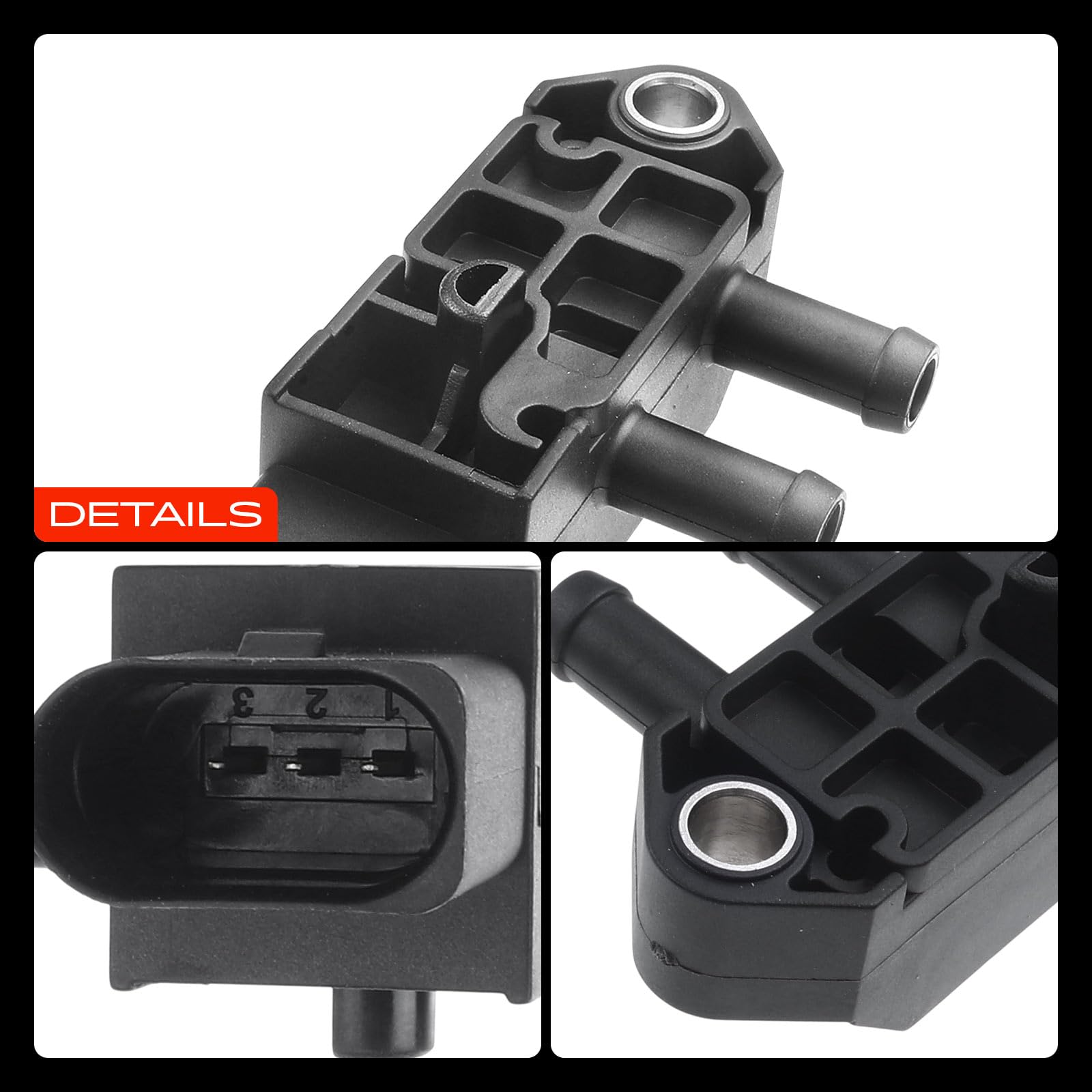 Sensore di pressione di scarico per A3 A4 A5 A6 Q3 Q5 TT Ateca Leon 1.6L 2.0L 2008-oi 03L906051B