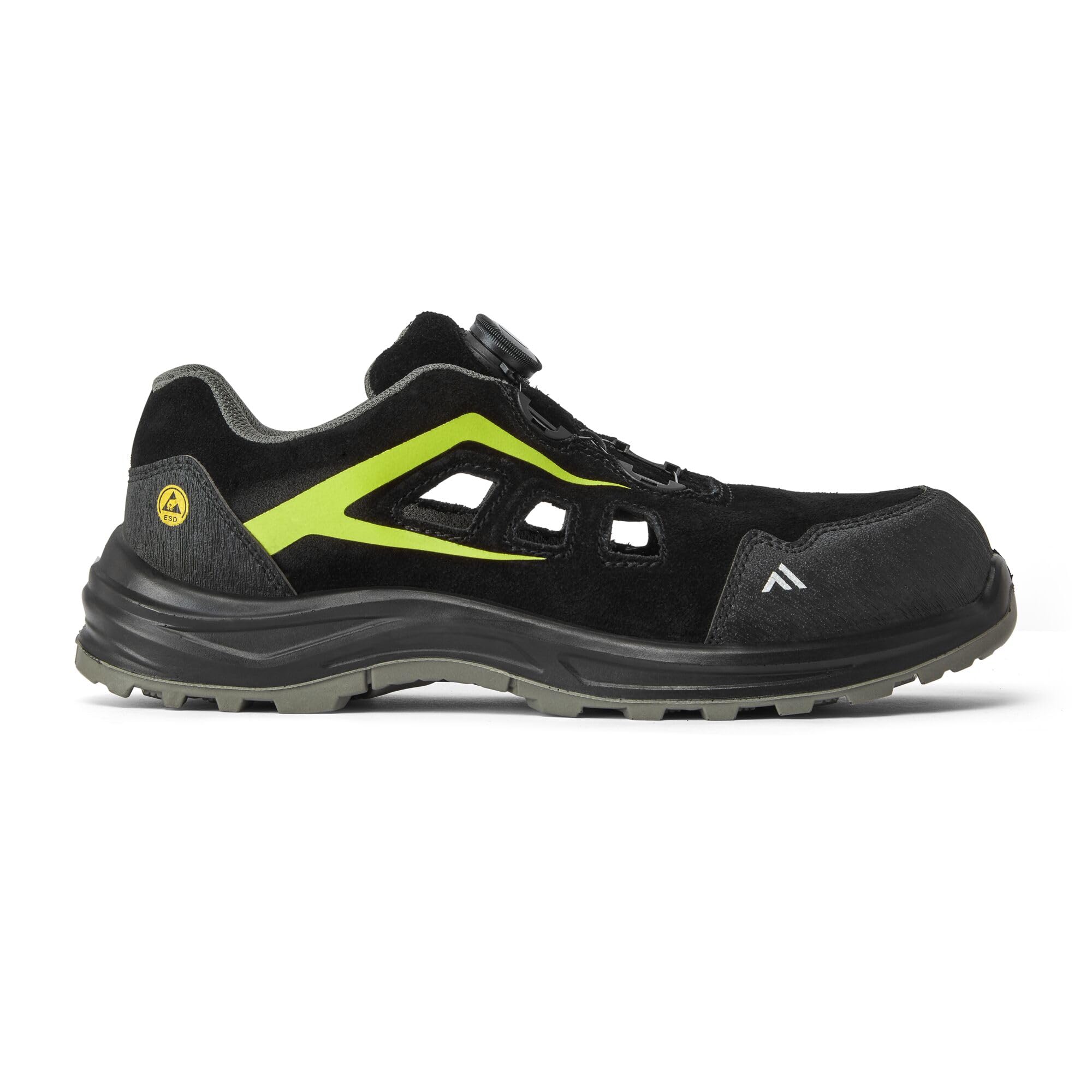 Portwest FE06 Remit Composite Sandal S1 ESD SR FO Black/Green UK10 Col