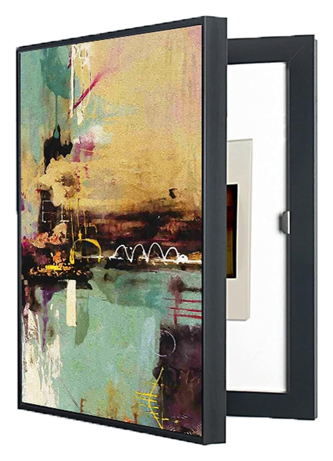 Cubierta Decorativa for Caja de medidor eléctrico, Panel de Pintura for Caja de distribución(50cmx70cm)