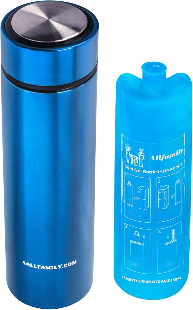 4ALLFAMILY Insulin Pens Cooler Travel CASE Medicine Cooler Box EpiPen Carry Medical Bag TSA Approved Diabetic Travel case with Biogel Ice Pack