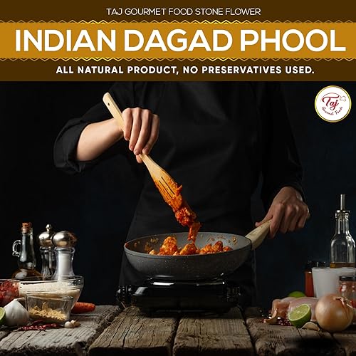 Miniatura 3 de TAJ Premium Indian Dagad Phool, flor de piedra, 3.5 onzas (3.5 onzas)