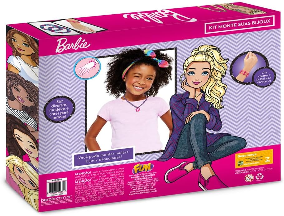 Fun Divirta-se - Barbie Kit Monte suas Bijoux