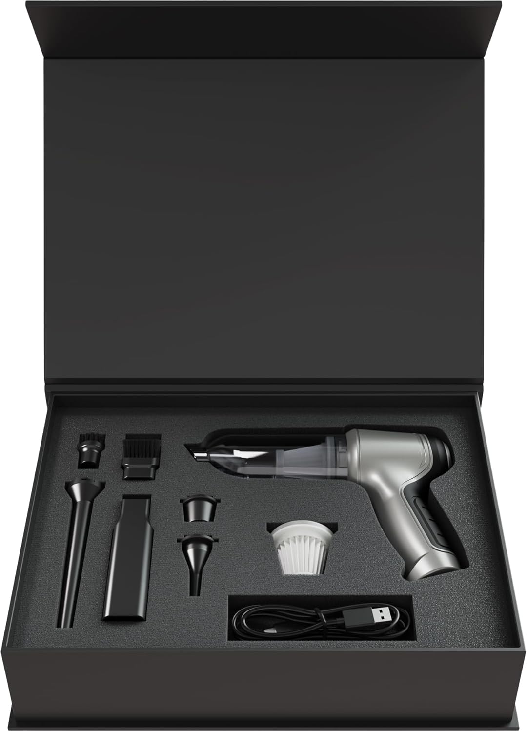 Car Vacuum Cleaner Cordless High Power - Portable Handheld Vacuum for Car with Strong Suction, Long Battery Life Mini Car Vacuum, Hand Held Vacuum Cordless for Car Detailing