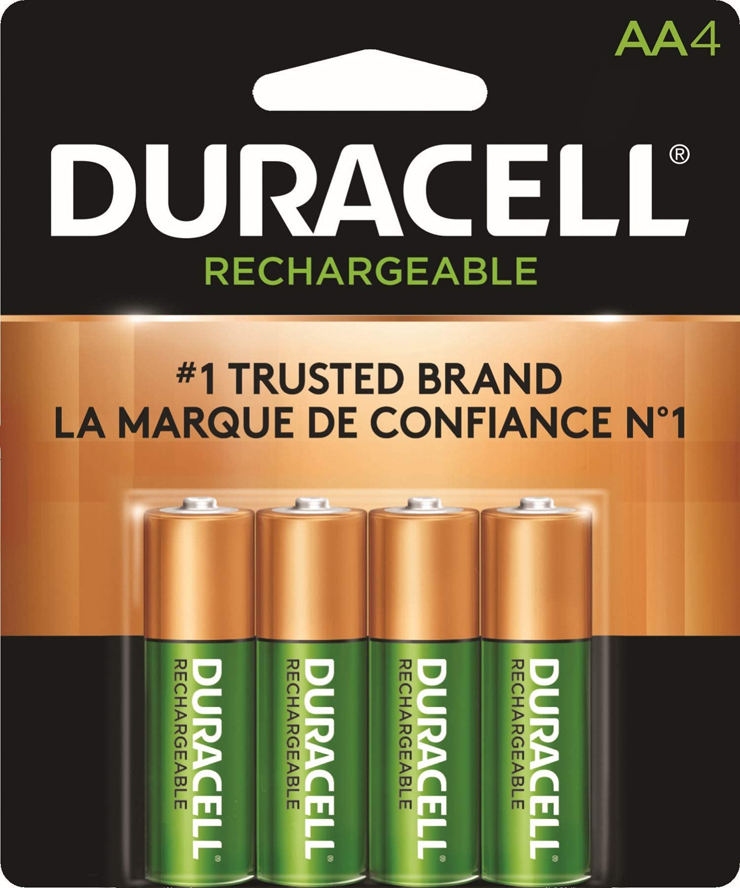 Duracell Rechargeable AA Batteries long lasting, allpurpose Double A battery for household