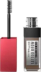 Maybelline NY Gel de Sobrancelha Tattoo Brow Até 3 Dias de Duração, Cor Deep Brown, 5g