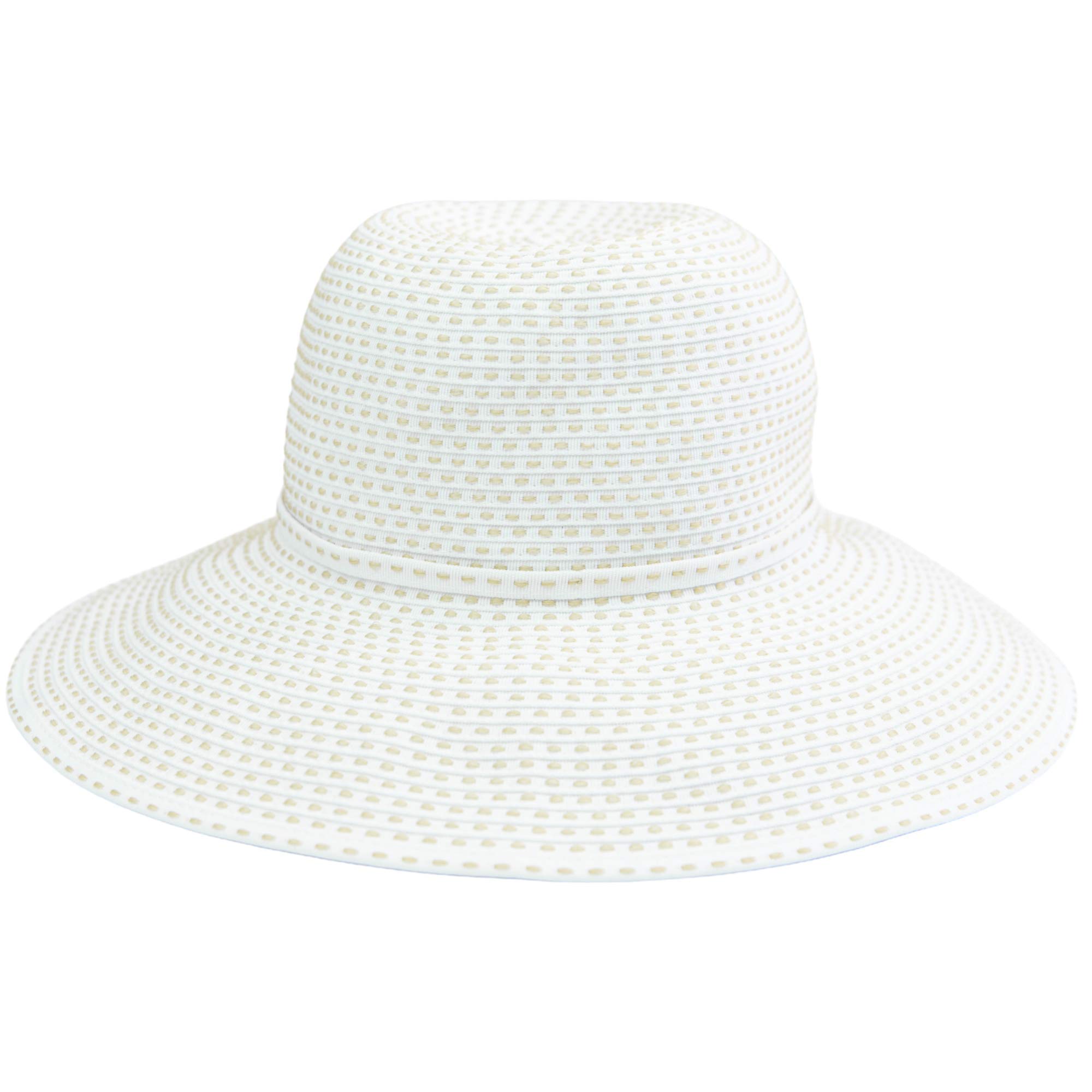 San Diego Hat Company Women's Ribbon Crusher Medium Brim One Size