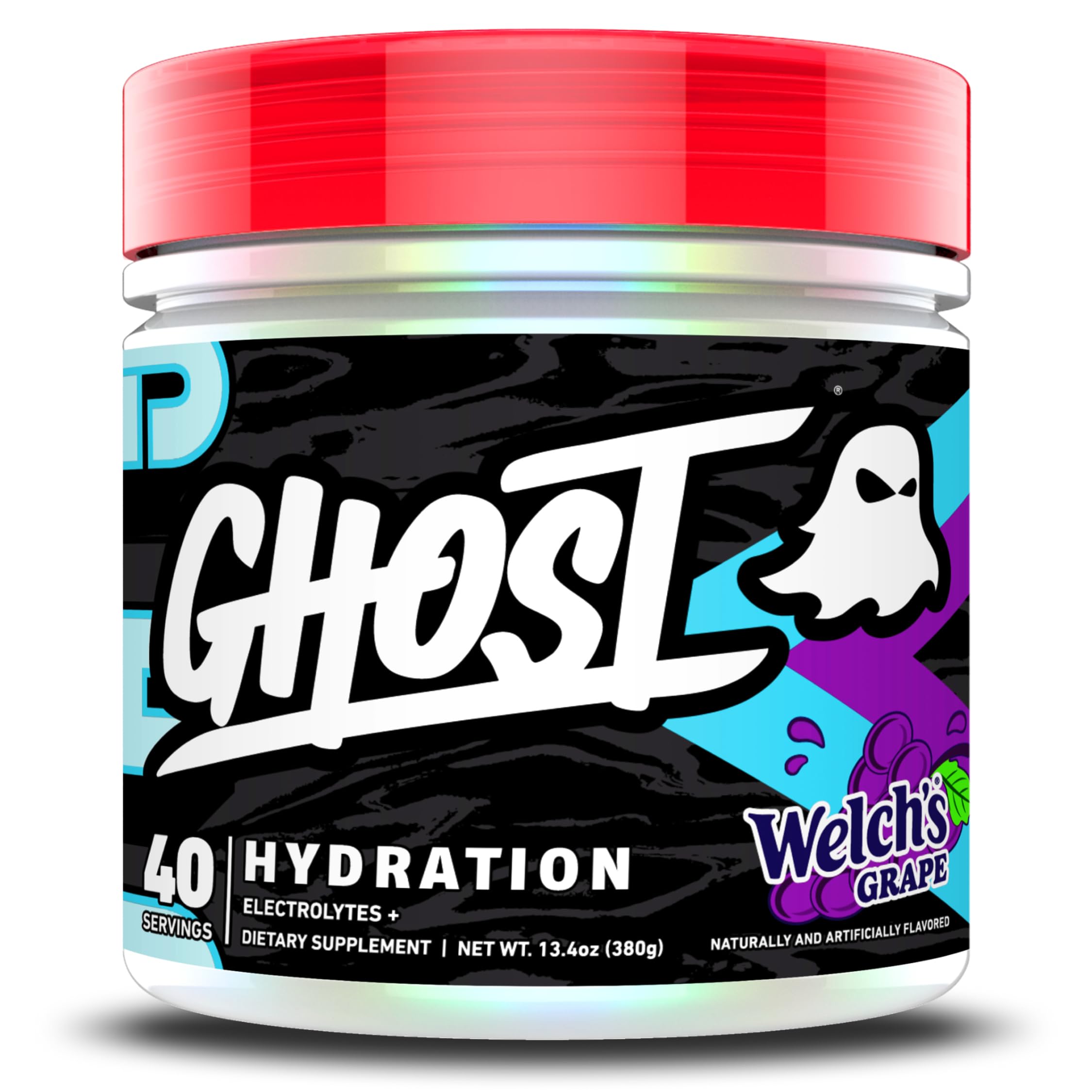 GHOST Hydration Tub, Electrolyte Powder, Sonic Cherry Limeade, 40 Servings — Amazon image 15