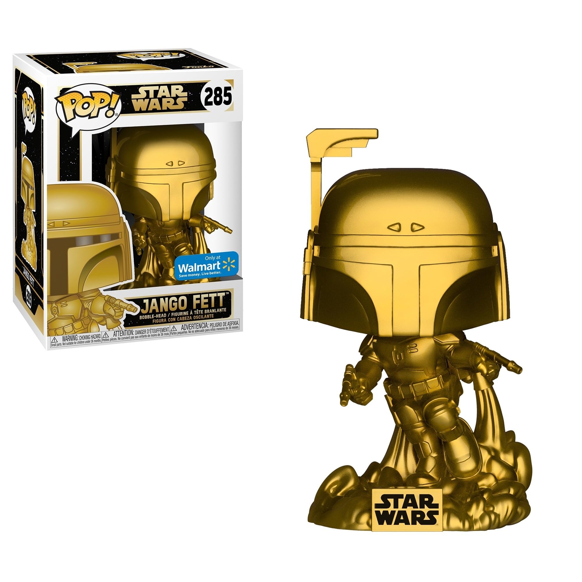 スターウォーズ　Funko POP ♯285 ジャンゴ・フェット　ボブルヘッド Amazon.com: Funko POP! Star Wars: Jango Fett - Unmasked