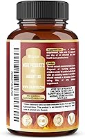 Vista 3 de Tribulus Terrestris Cápsulas con Ashwagndha, Panax Ginseng, Saw Palmetto, Maca, Shilajit - 90 Cápsulas - Suministro de 3 meses