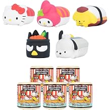 Hamee SquiSHU Capsule Hello Kitty & Friends Series 4 Sushi Squishy - 5 Pc.