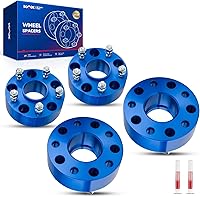 Vista 22 de KAX Espaciadores de rueda 4x4, adaptadores de espaciadores de rueda de 1" con pernos de 1/2" x20, diámetro del cubo de 59 mm, 2 piezas para Xpress