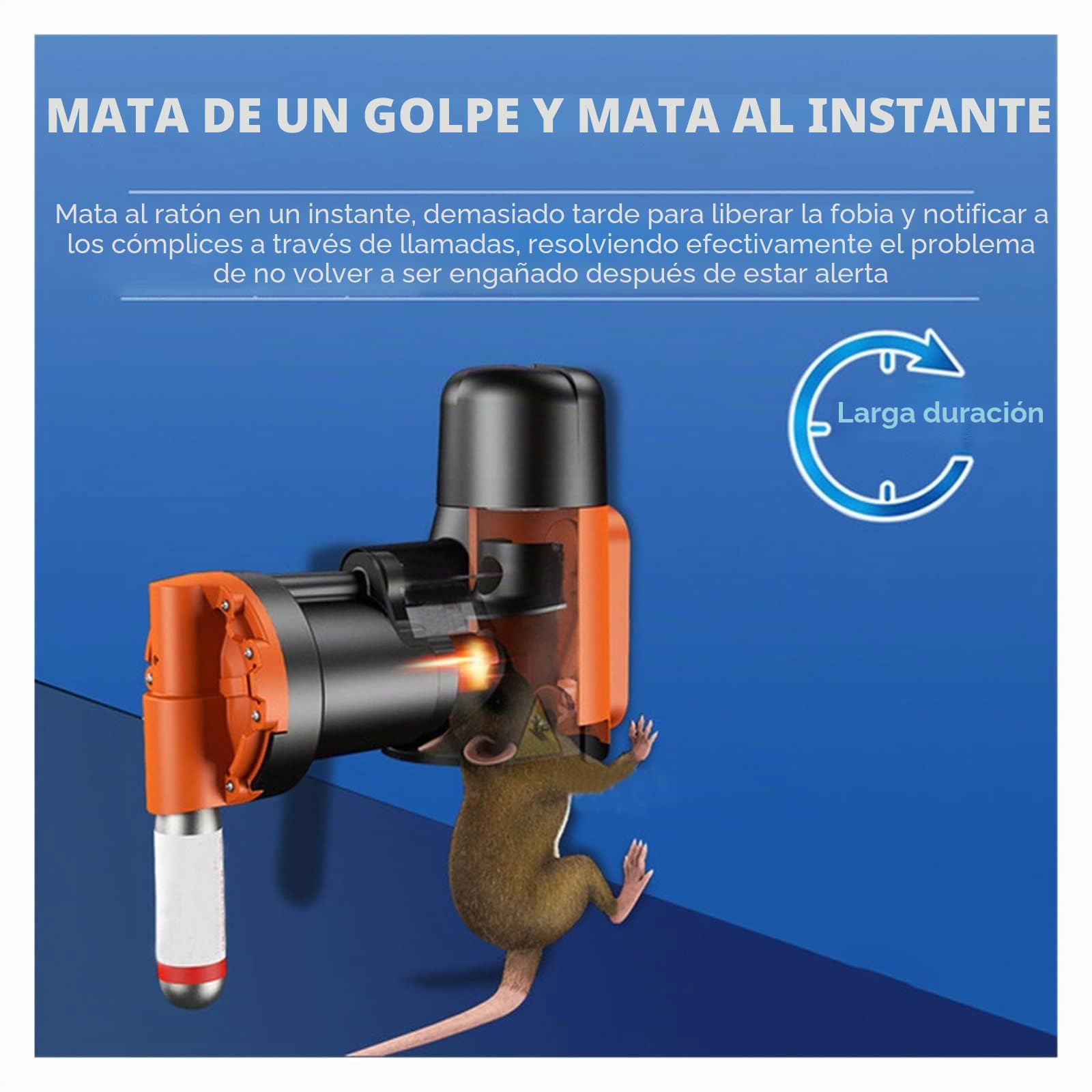 Humane - Kit de trampa para ratas y ratones no tóxico, máquina automática inteligente de trampa múltiple con cilindros de CO2 para un control eficiente de roedores